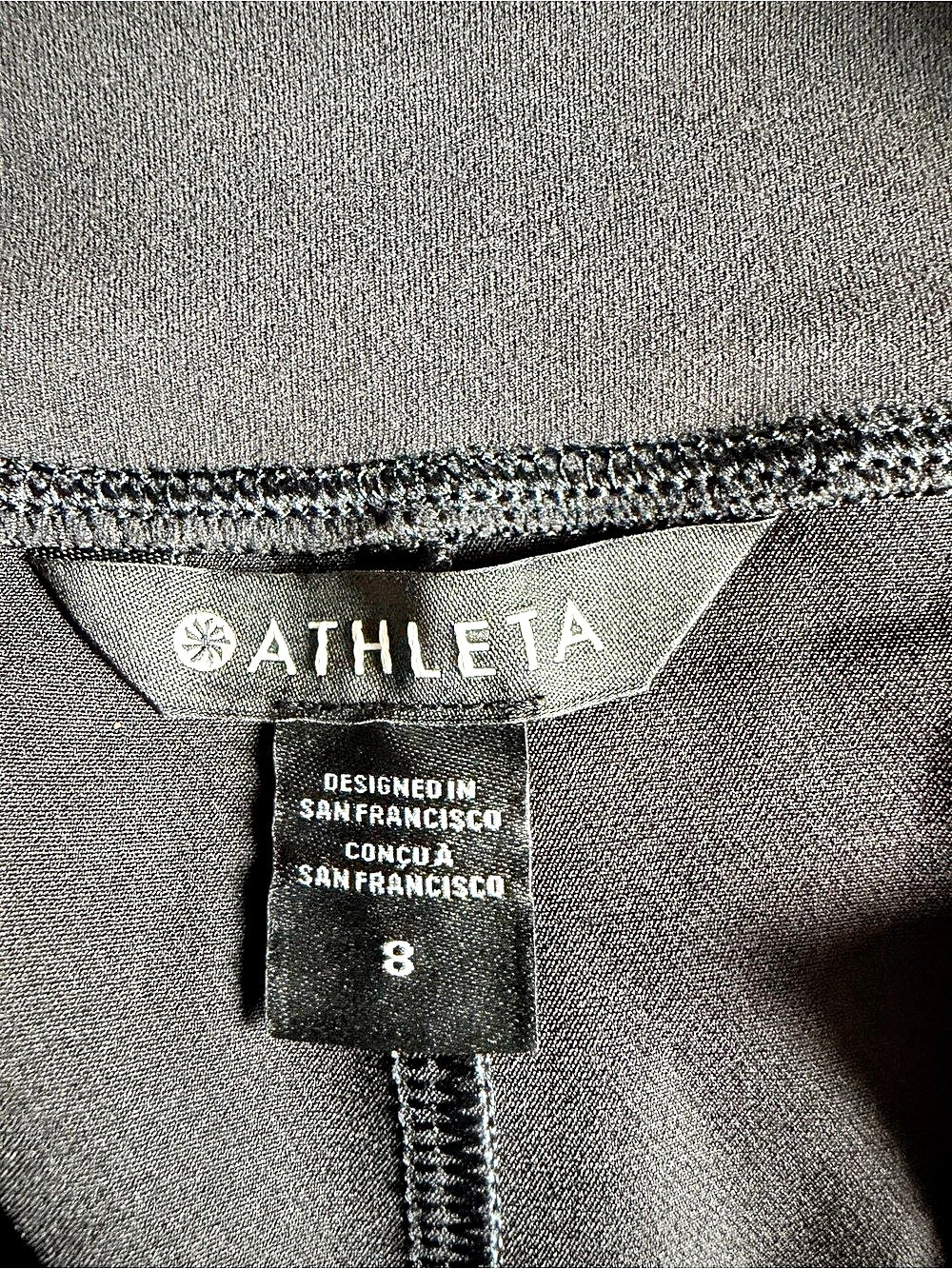 Athleta Endless High Rise Pants Casual Work Black Size 8 - Picture 3 of 12